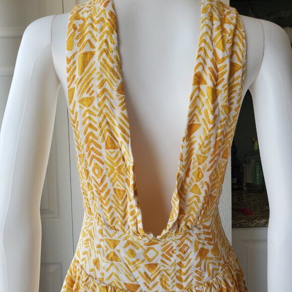 Free people yellow midi dress - Picture 9 of 9